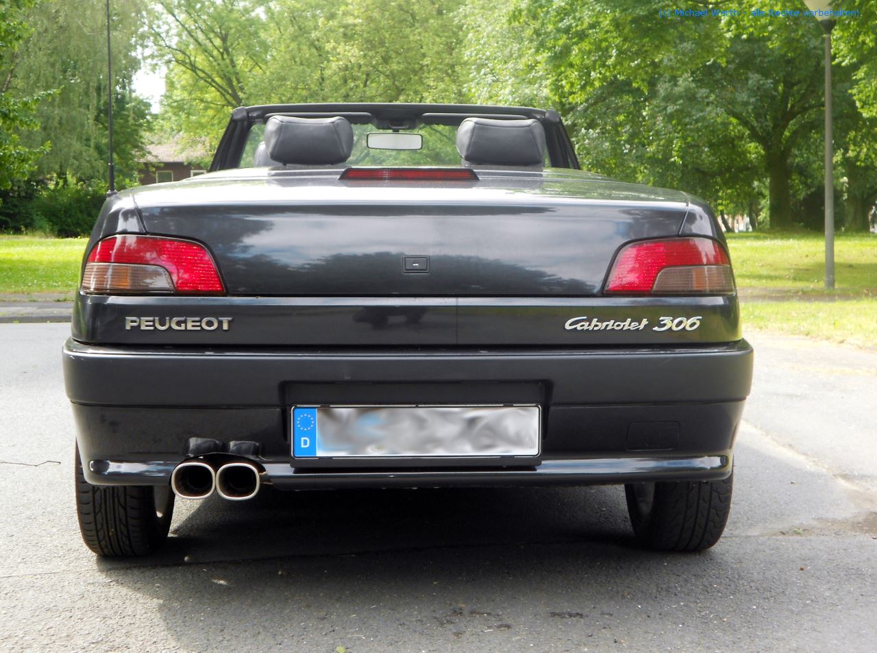 1996er Peugeot 306 Cabriolet #12
