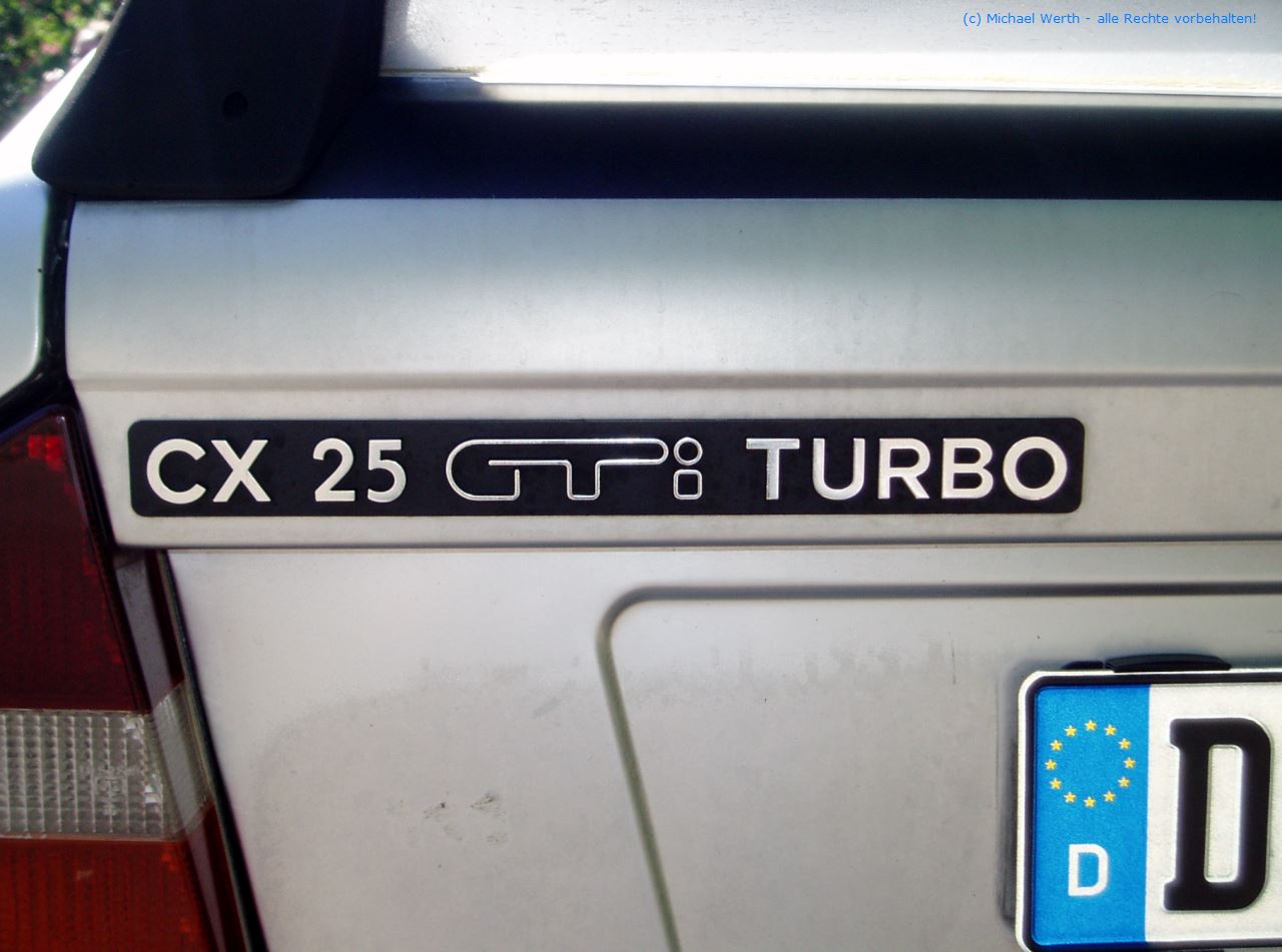 bildlicher Vergleich 1984er Citroën CX GTi Turbo & 1997er Citroën XM V6 Exclusive #24