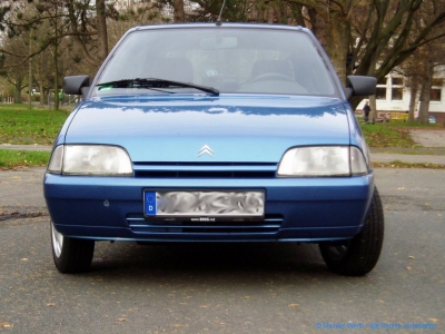1994er Citroën AX Tonic in bleu Curaçao #03