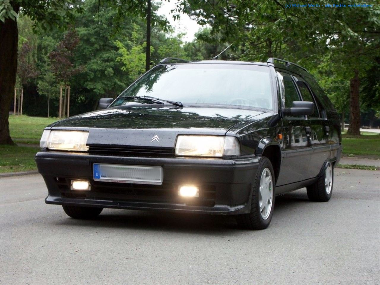 1992er Citroën BX TZI Break - "Black Mamba" #01