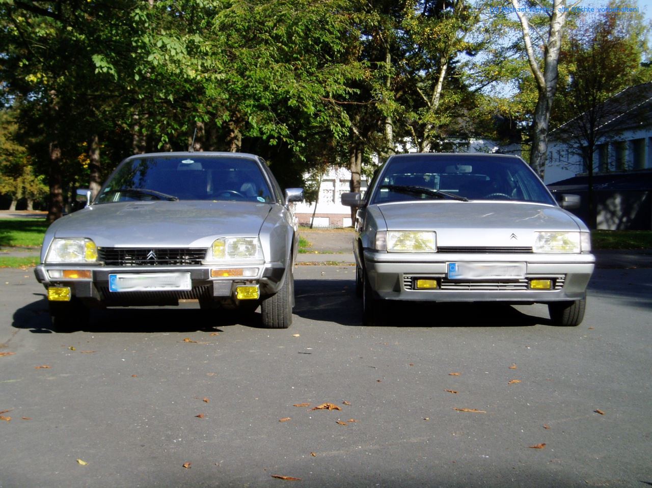 bildlicher Vergleich 1991er Citroën BX GTi & 1984er Citroën CX 25 GTi Turbo #06