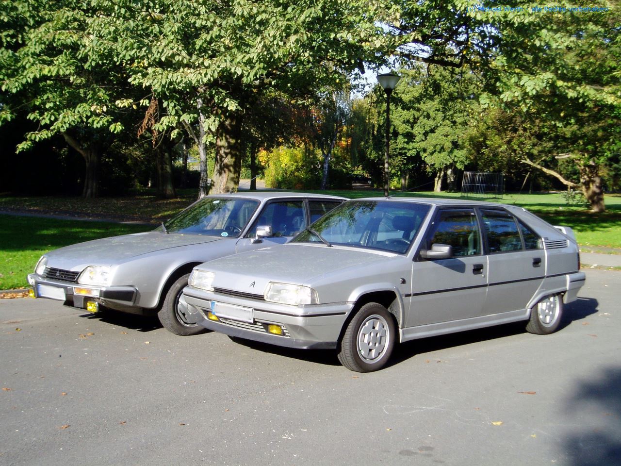 bildlicher Vergleich 1991er Citroën BX GTi & 1984er Citroën CX 25 GTi Turbo #10