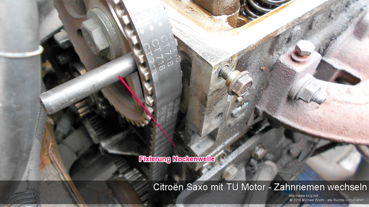 Citroën Saxo mit TU Motor - Zylinderkopfdichtung wechseln - Böse X
