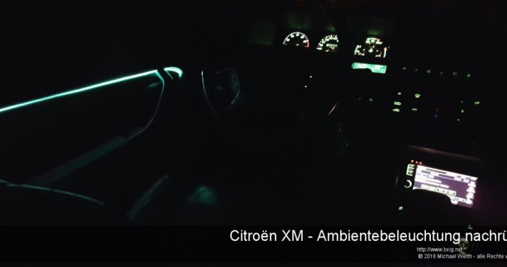Lichtautomatik, Lichtsensor nachrüsten Citroën XM - Böse X-Beine & Co.